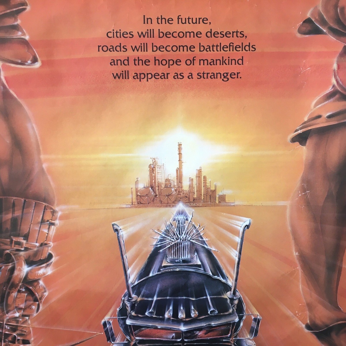 Mad Max 2 The Road Warrior 1981 ORIGINAL - 1982 to promote the U.S