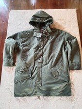 French Army Parka Jacket with Backpack Vintage