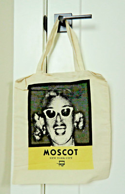 BRAND NEW SOL MOSCOT OPTICAL LIMITED EDITION CANVAS TOTE  BAG