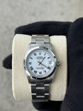 1998 Rolex Datejust 31 | Smooth Bezel | White Roman | Steel Oyster | 68240 | B&P 13