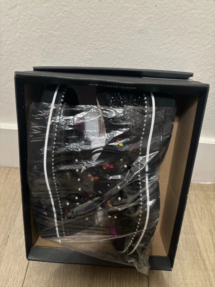 Vestido mocasín plataforma Betsey Johnson PIXXY plano para mujer talla 9,5 Foto 2 de 3