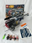 LEGO Star Wars 75046 Coruscant Police Gunship complete with minis books stickers