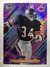 2025 Topps Finest- Walter Payton 294 Rare Chicago Bears /125