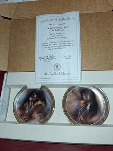 Bradford Exchange American Indian Mini  Plates