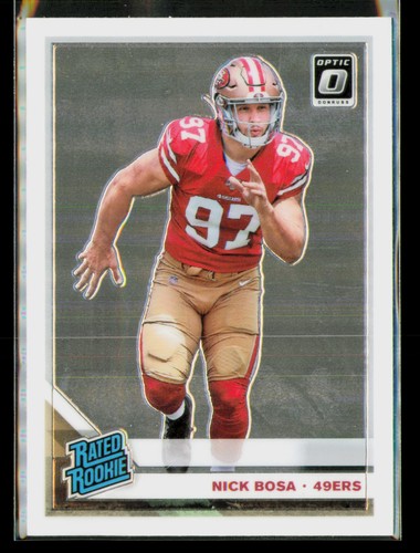 Nick Bosa #168 2019 Donruss Optic card