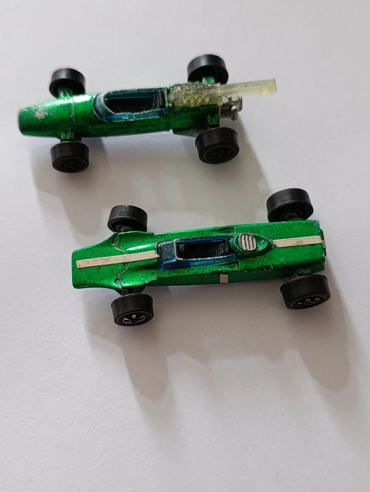Hot Wheels Redline Brabham Repco. Turbina Lotus. Verde. Hong Kong. 1969 Foto 2 de 4