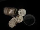 20 Coin Roll 1957 Franklin Half Dollar Proofs Brilliant SILVER PROOF