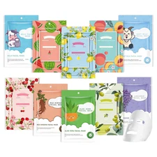 Face Masks Skincare for All Skin Types, Hydrating Face Masks Suitable for Sensit