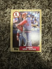 1987 TOPPS TIFFANY COLLECTORS SET #33 - ANDY VAN SLYKE