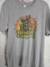 Rock-afire Explosion T-shirt Showbiz Pizza Chuck E Cheese Sz Medium Animatronic