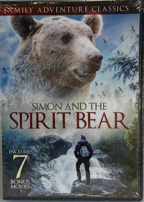 Simon and the Spirit Bear: Includes 7 Bonus Movies (DVD, 2016, 2-Disc Set) New