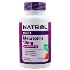 Natrol Melatonin Fast Dissolve (10mg) Strawberry 100 tabs