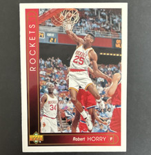 Upper Deck 1993-94 Rookie Card - Robert Horry Houston Rockets #86. rookie card picture
