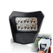 Dirt Bike Led Headlight, Motorcycle Enduro Headlight Kit for Central Light Only