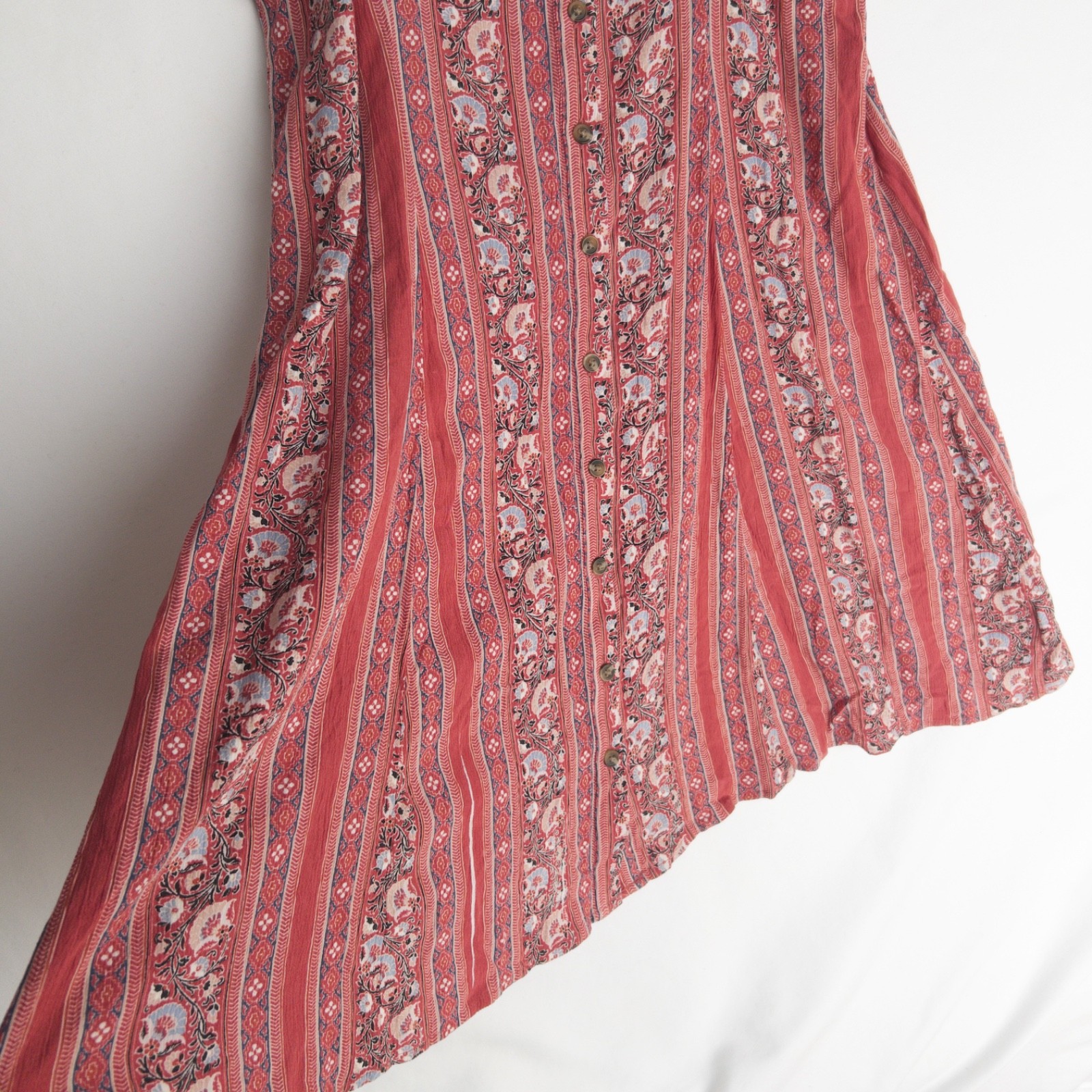 American Eagle Cottagecore Ruffle Button Front Of… - image 7