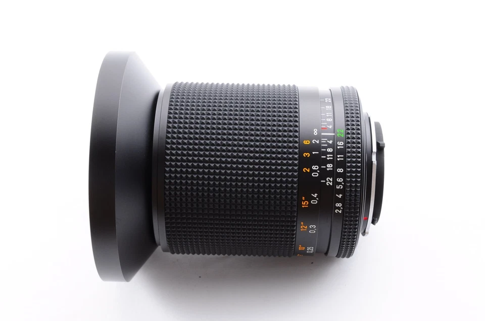 Contax Carl Zeiss T* Distagon 21mm f/2.8 MMJ w/ W-1 Near Mint From Japan Y2836 - Image 4 of 4