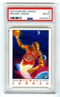 MICHAEL JORDAN~CHICAGO BULLS~1991 FLEER PRO-VISIONS PSA-8 NM-MT GRADED CARD #2