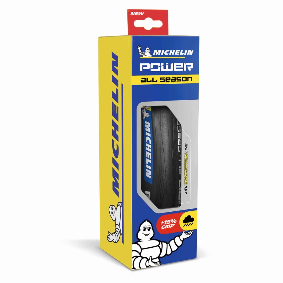 Pneu Vélo Route Michelin Power All Season 700x28c (28-622) - Neuf