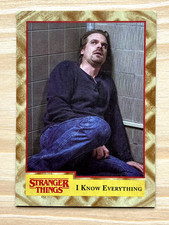 2018 Topps Stranger Things Series 1 Waffle 5/11 I Know Everything #92
