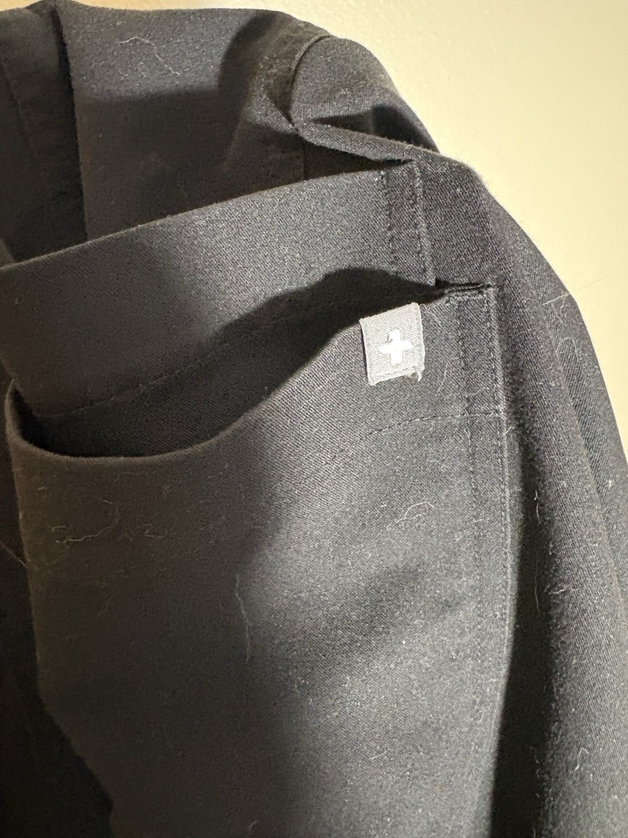 FIGS Technical Collection Scrub Pants Black XXL Unisex Medical Solid View 6