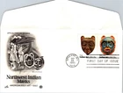 S09-1701, INDIAN MASKS, AC/PCS FDC