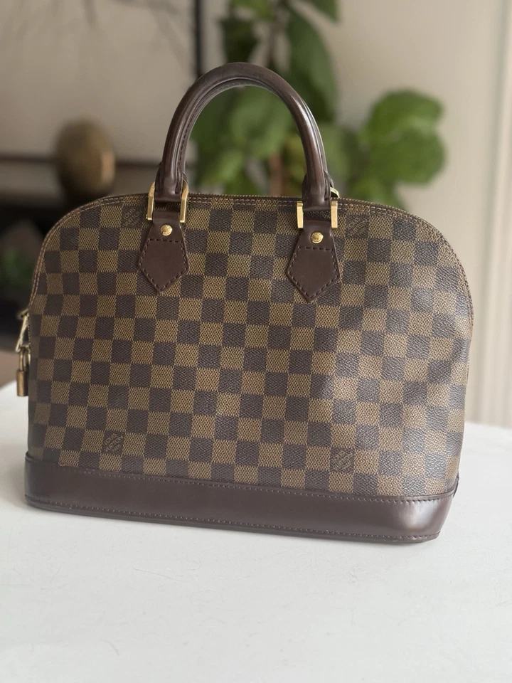 AUTÊNTICA Bolsa Louis Vuitton Damier Level ALMA PM - Imagem 2 de 4