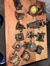 Vintage Durham Industries Diecast Metal Dollhouse Furniture Figures Lot of 15