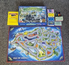 Destination Board Game -  Isle Of Wight/ Where to Guv? Souvenir Edition