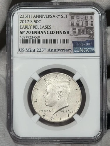 2017-S Kennedy Half Dollar — photo from the most recent tracked eBay sale