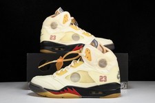 DH8565-100 AJ 5 Retro Off-White Sail Men's Size 6.5-13