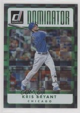 2017 Panini Donruss Dominators Silver 165/349 Kris Bryant #D-1 19kh