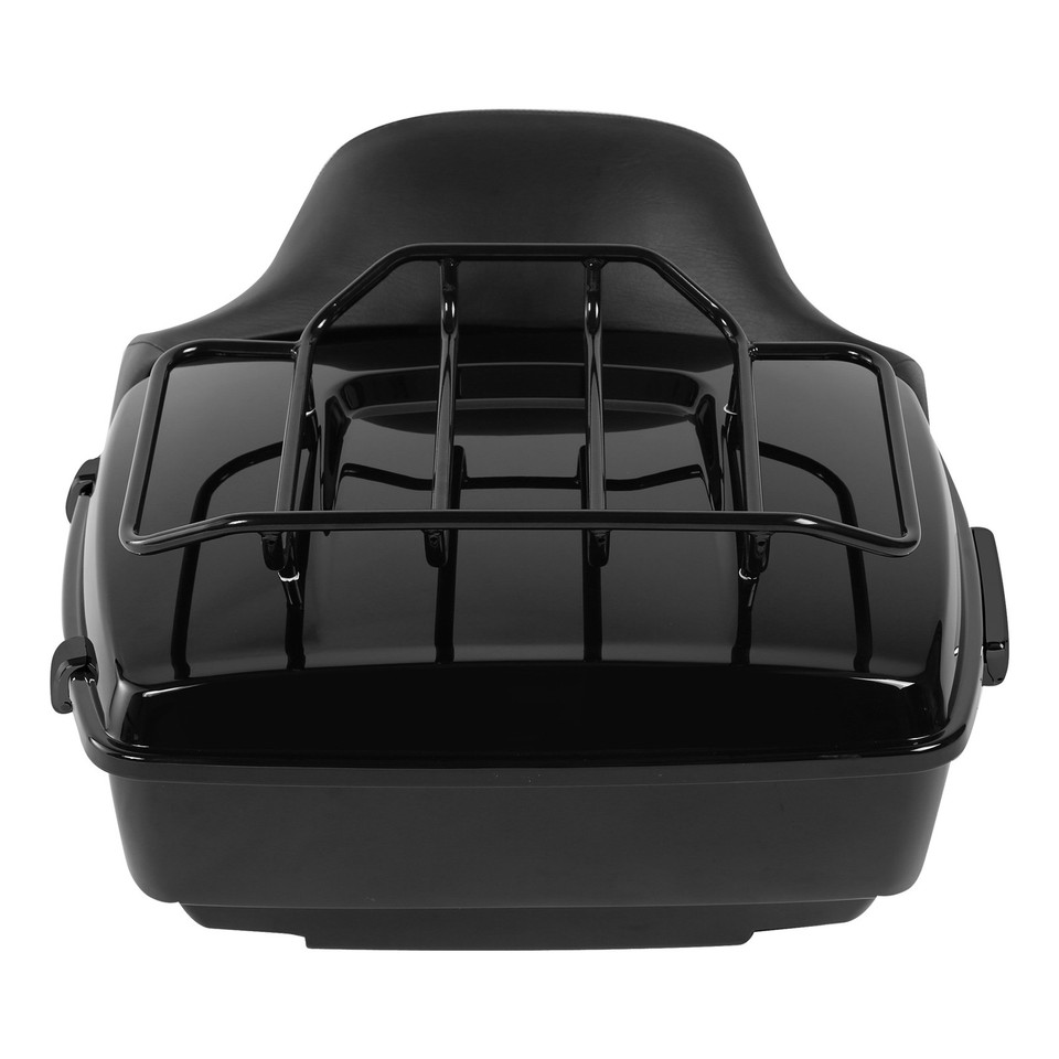 King Tour Trunk Luggage Backrest Mount Rack Fit For Indian Roadmaster ...