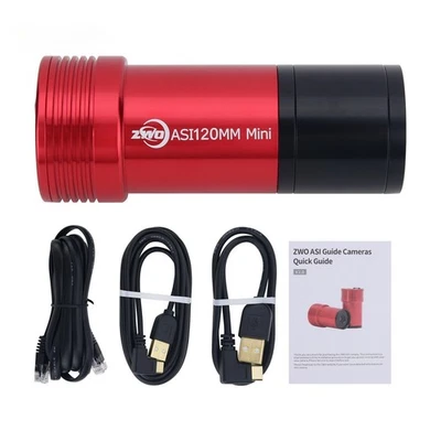 ZWO ASI120MM Mini Guide Astronomy Camera 1/3" USB2.0 for Planetary Imaging te12