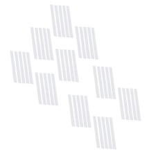 50Pcs White Makeup Brush Mesh Cover Cosmetic Brush Protector Net Sleeve Guards D