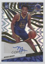 2021-22 Panini Revolution Rookie Fractal 88/100 Moses Moody #RA-MMD Auto 0el