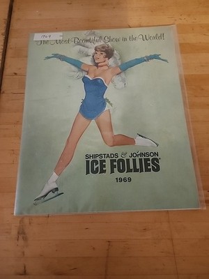 Vintage Skating 1969 Shipstads & Johnson Ice Follies Program Peggy Fleming Color