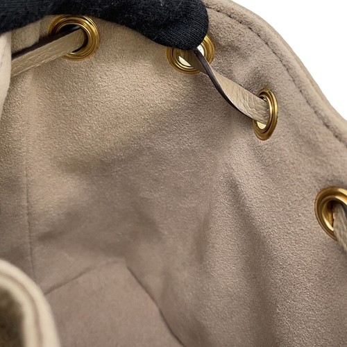 LOUIS VUITTON Nano Noe Monogramma Bicolore Empreinte Pelle Tourterelle Claim... - Foto 7 di 13