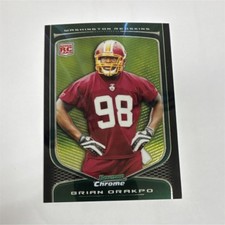 2009 Bowman Chrome Rookie Brian Orakpo #147 Washington Redskins NFL 2009 Card. rookie card picture
