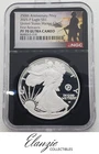 2025-P Proof American Silver Eagle Marine Corp Privy First Releases NGC PF70