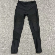 90 Degree By Reflex Leggings Womens Small Black Stretch Athletic