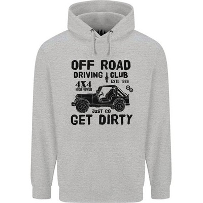 Gelände Fahren Club Get Dirty 4x4 Lustig Herren 80% Baumwolle
