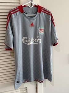 Maillot Foot Liverpool Extérieur 2008/2009 - Adidas - Taille L - Occasion