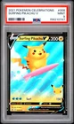 2021 POKEMON CELEBRATIONS #008 SURFING PIKACHU V PSA 9