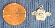 25pc S/S Plated Religious Angel Cherub Charms 5657