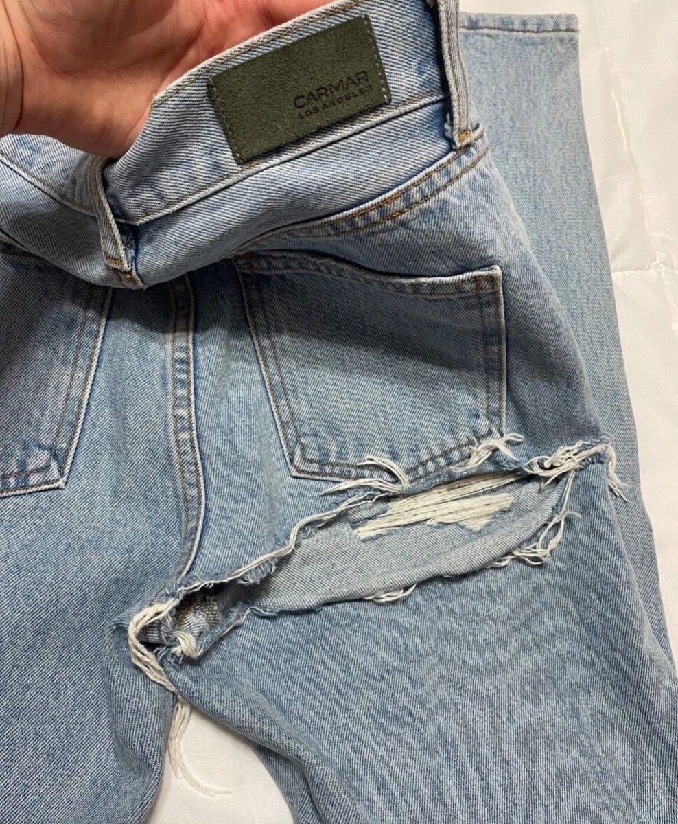 Carmar hotsell ripped jeans