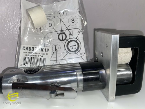 ¡Nuevo y mejorado! HELICÓPTERO NEUMÁTICO DE FIBRA DE VIDRIO p/n CDA-16 cuchillas adicionales, rodillo - Imagen 5 de 6