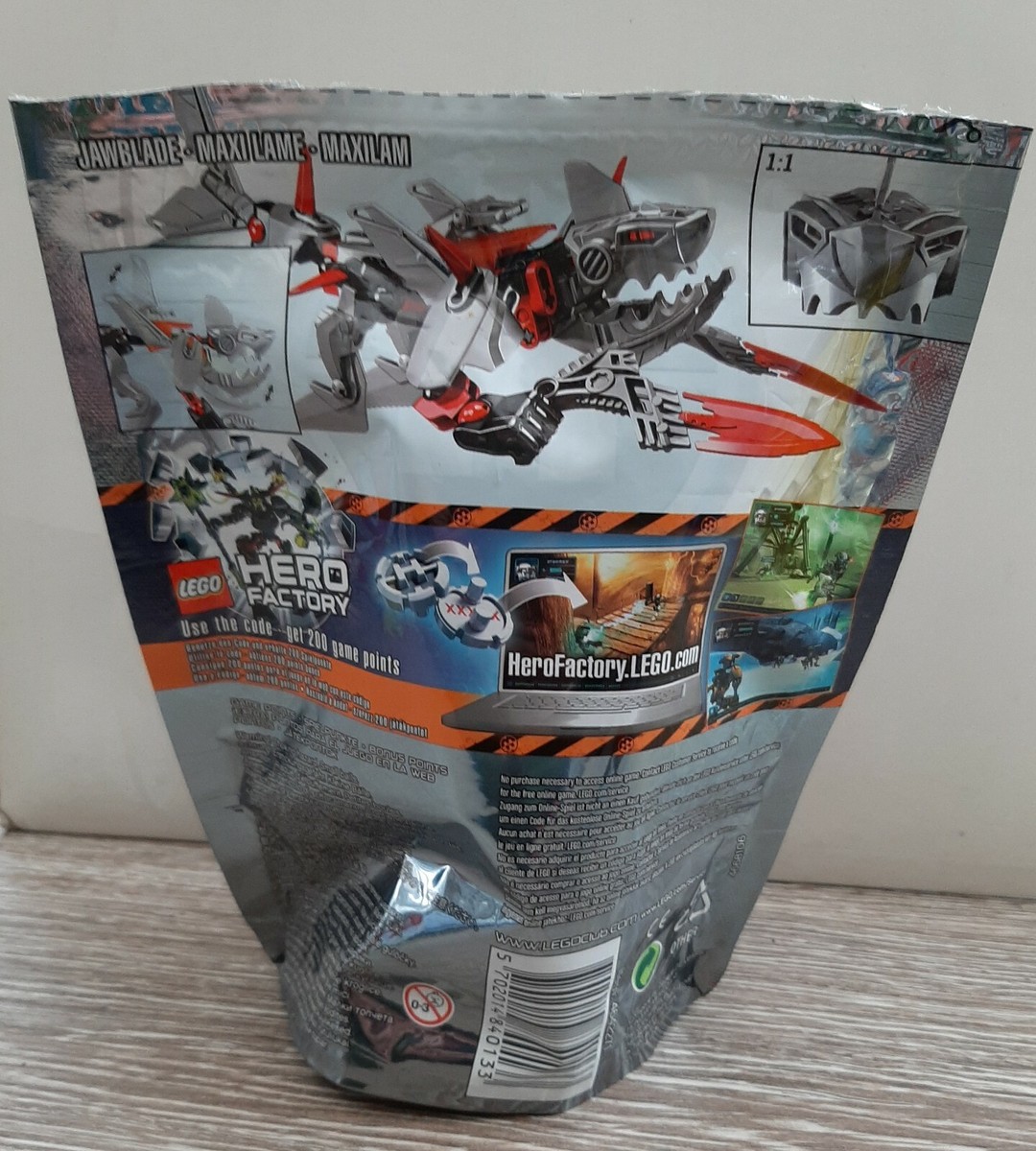 ハーレイジョーカー 未開封J-004 TBLeague S52A 素体付き Used Lego Hero Factory Villains Jawblade 6216 Complete With