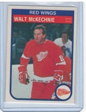 Walt McKechnie 1982-83 O-Pee-Chee #91 Detroit Red Wings