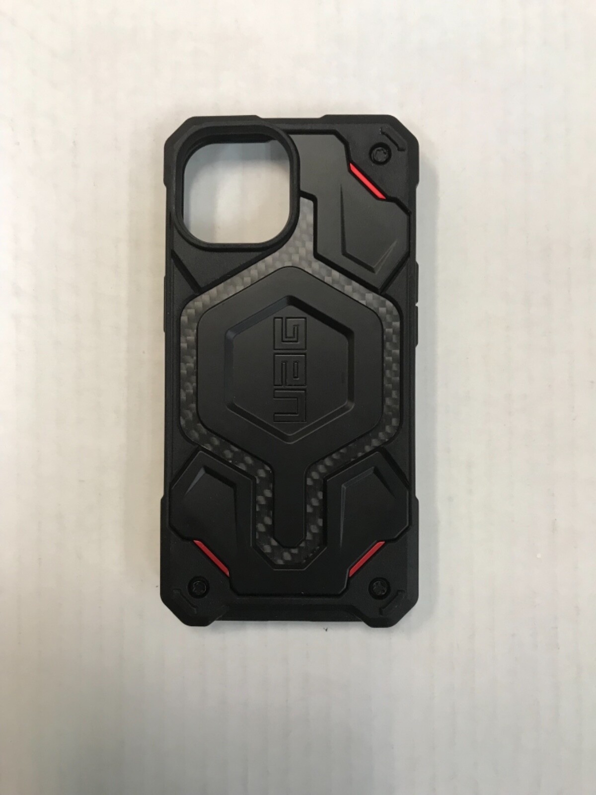 UAG Monarch Pro Case for MagSafe for Apple iPhone 15 - Carbon Fiber
