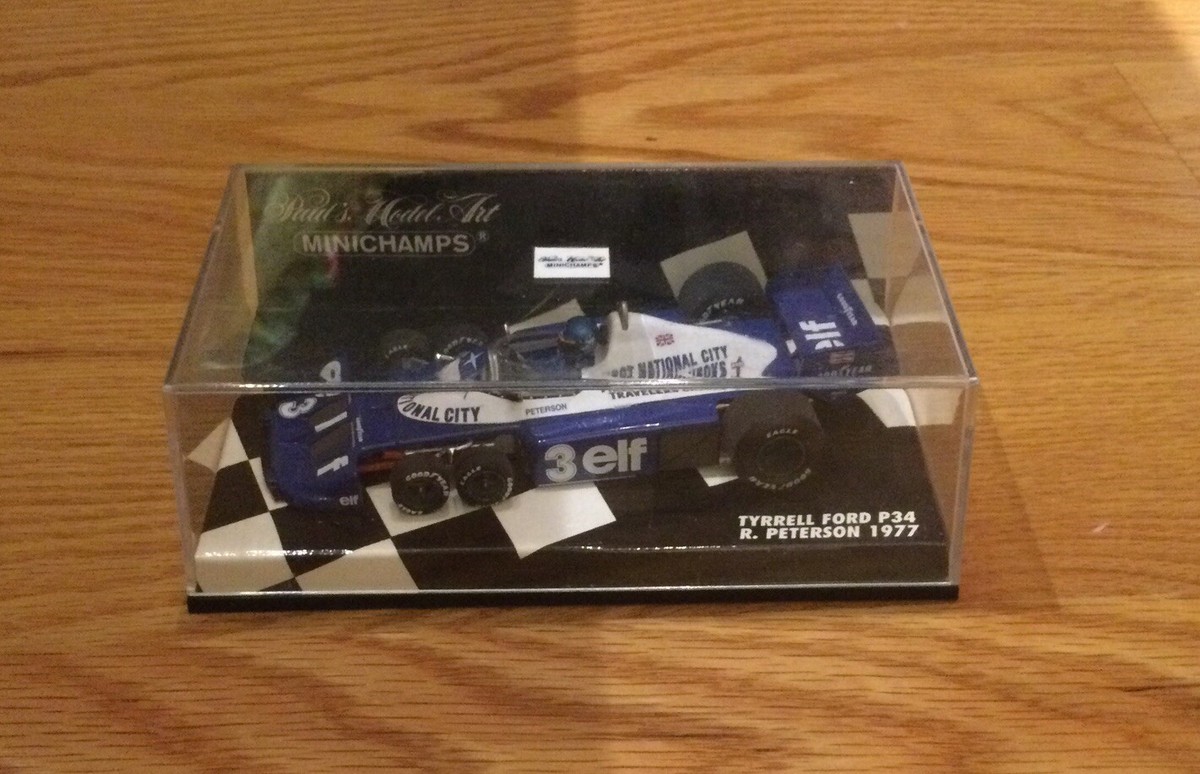 ミニカー MINICHAMPS Tyrrell Ford P34 1977 MINICHAMPS '1977 TYRRELL FORD P34, RONNIE PETERSON #3' 1:43